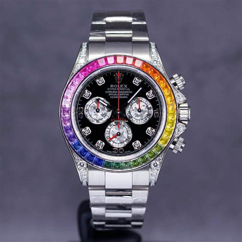 rolex daytona rainbow chrono24|rolex rainbow daytona original price.